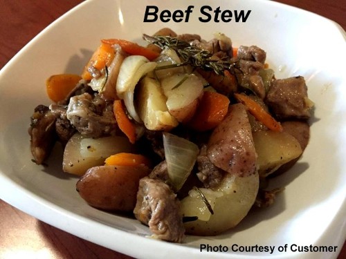 Beef Stew to warm your innards on a chilly day.